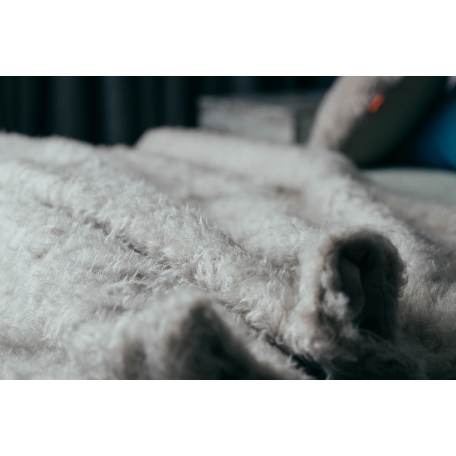 Hemp Fur Bedspread 240x250